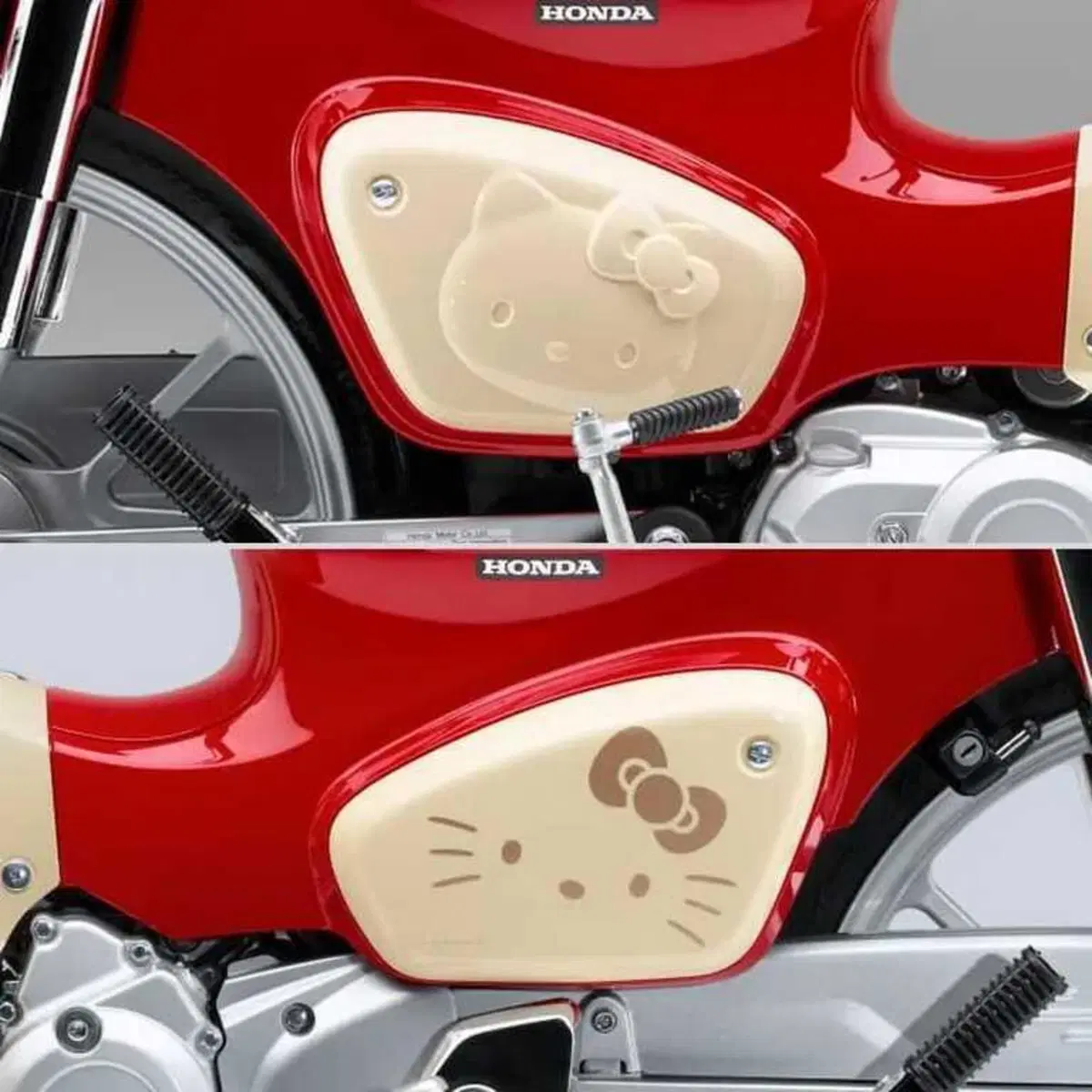Honda: dopo lo Scoopy arriva ache un Super Cub dedicato a Hello Kitty (VIDEO) (3)
