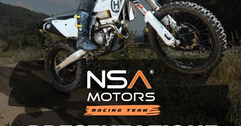 NSA Motors lancia il suo Enduro Racing Team