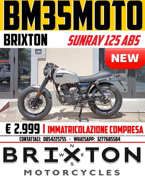 Brixton Motorcycles Sunray 125 ABS (2021 - 24)