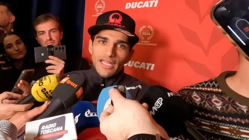 MotoGP 2024. Jorge Martin: "Aprilia grande sfida, peccato non aver proseguito con Ducati, ma forse torner&ograve;" [VIDEO]