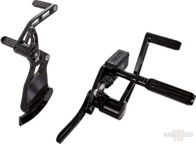 Comandi avanzati neri + estesi di 5 cm scanalati g 