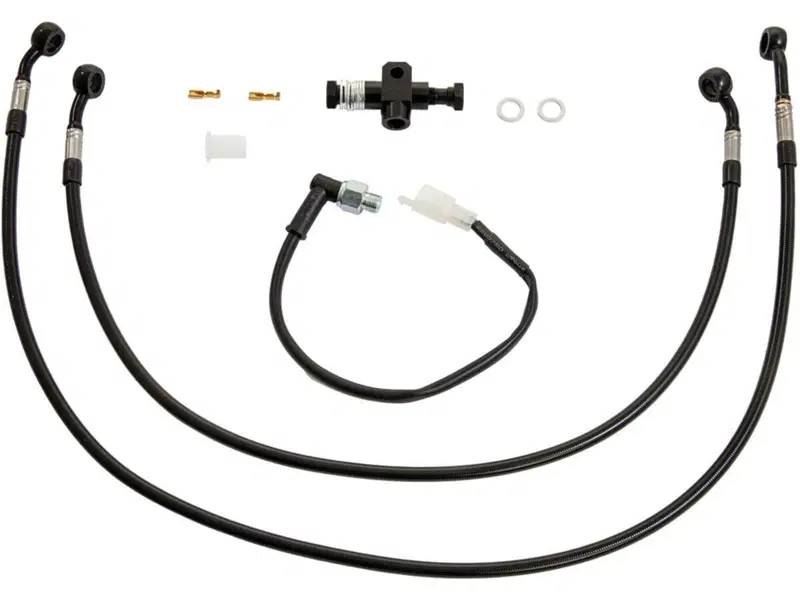 Kit tubo freno posteriore per Softail 18-24 con co 