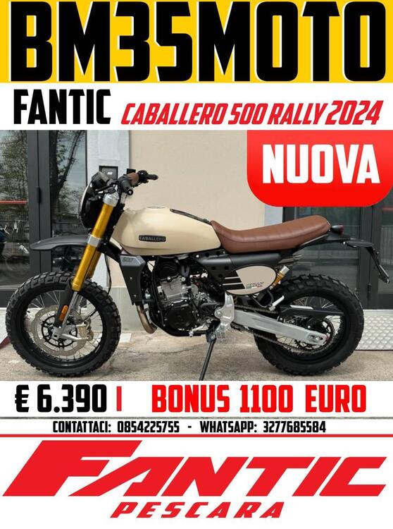 Fantic Motor Caballero 500 Rally (2024)