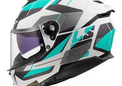 casco integrale LS2 Stream 2 cyan opaco