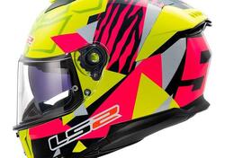 casco urban-touring LS2 Stream 2 in KPA giallo ros