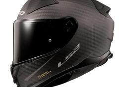 casco integrale LS2 Vector 2 in fibra nero opaco