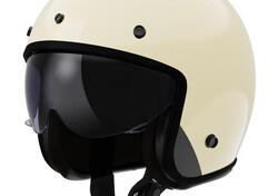 casco jet LS2 Bob 2 in fibra cream