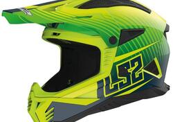 casco offroad LS2 Fast 2 Duck giallo opaco