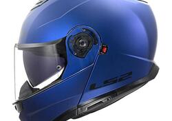 casco modulare LS2 FF908 Strobe 2 Solid blu opaco