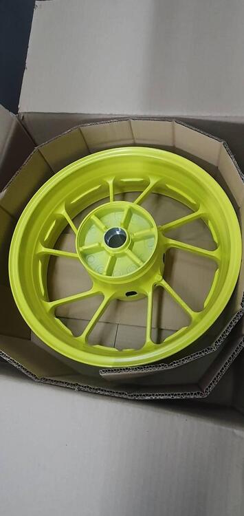 2DR2533800P3 Cerchio ruota MT 07 giallo 2018 Ruot Yamaha