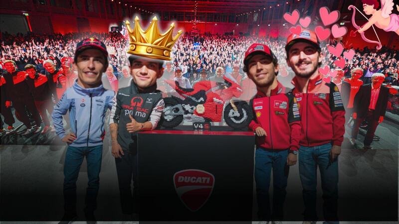 MotoGP 2024. Resoconto finale sulla festa Ducati a Bologna: Jorge Martin campione, Pecco Bagnaia il pi&ugrave; amato. E Marc Marquez? [VIDEO]