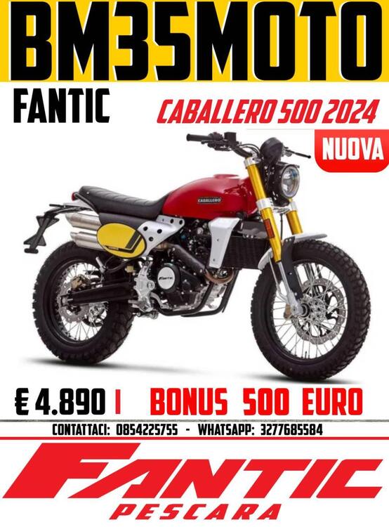 Fantic Motor Caballero 125 Scrambler (2021 - 23)