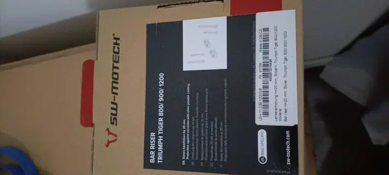 Riser per Triumph Tiger 800 2019 Sw-Motech (4)