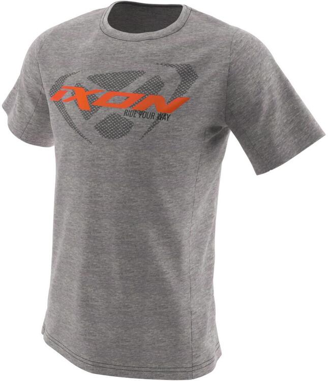 T-shirt Ixon UNIT Grigio Arancione Nero