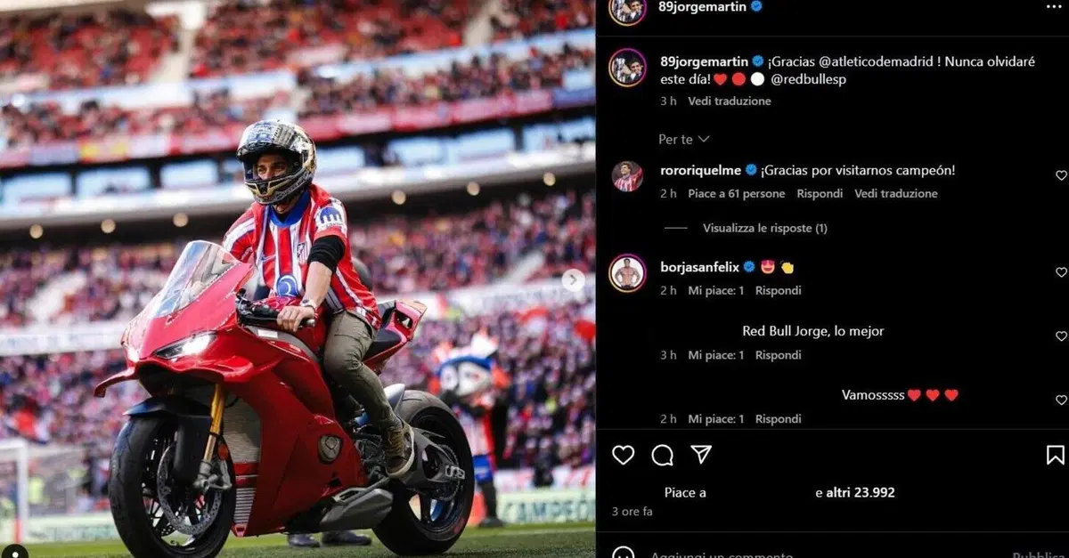 MotoGP 2024. Se Jorge Martin &egrave; l'Atletico Madrid, Marc Marquez &egrave; il Barcellona. E Pecco Bagnaia il Real Madrid o la Juve? [VIDEO]