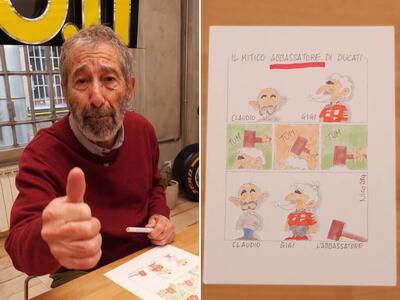 La vignetta di Nico. Viva l&rsquo;abbassatore, che fa le MotoGP cos&igrave; belle! [VIDEO]