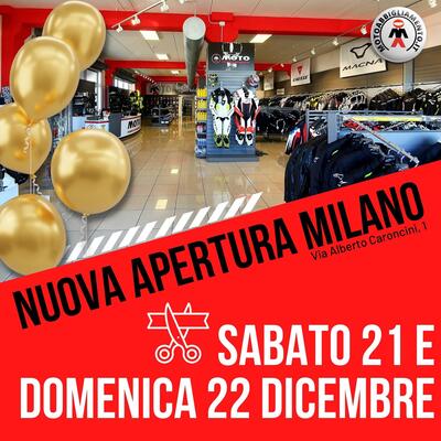 Motoabbigliamento annuncia l&#039;apertura del suo 25&deg; negozio in Corso Lodi a Milano