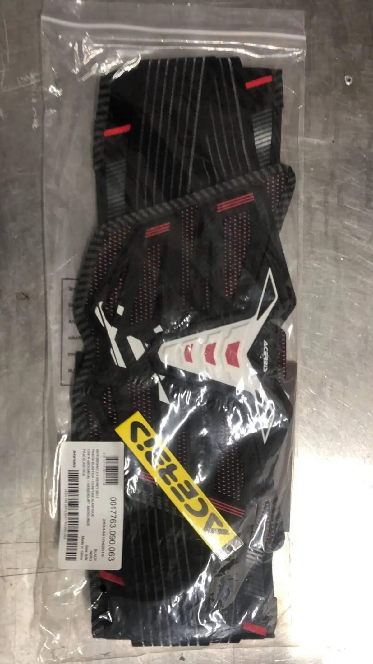 FASCIA ELASTICA LOMBARE ACERBIS CODICE 0017763.090