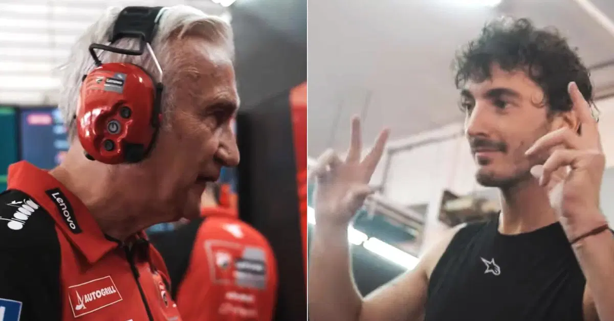 MotoGP 2024. Davide Tardozzi che dice a Pecco Bagnaia in Malesia: "Jorge Martin sar&agrave; durissimo con te, quindi stronzifichiamoci!" [VIDEO]