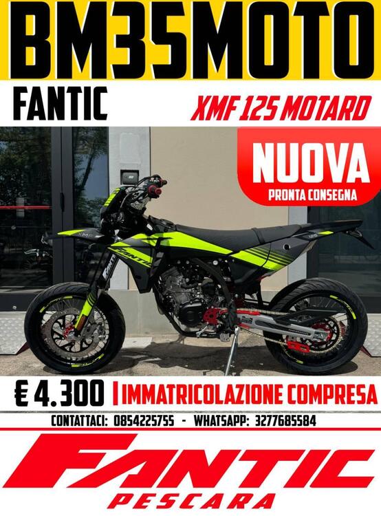 Fantic Motor XMF 125 Motard Performance 4T (2023 - 24)