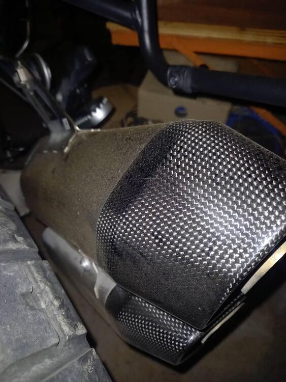 BMWR1300GS silenziatore Akraprovic doppio omologat Akrapovic (4)