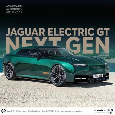 Jaguar 00: il render di Avarvarii &egrave; gi&agrave; pi&ugrave; credibile