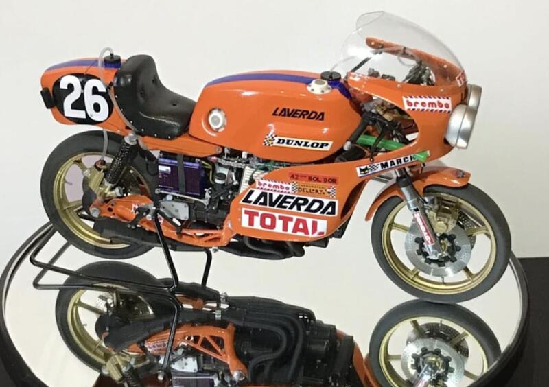 Laverda V6, un modellino in serie limitata che &egrave; un&#039;opera d&#039;arte 