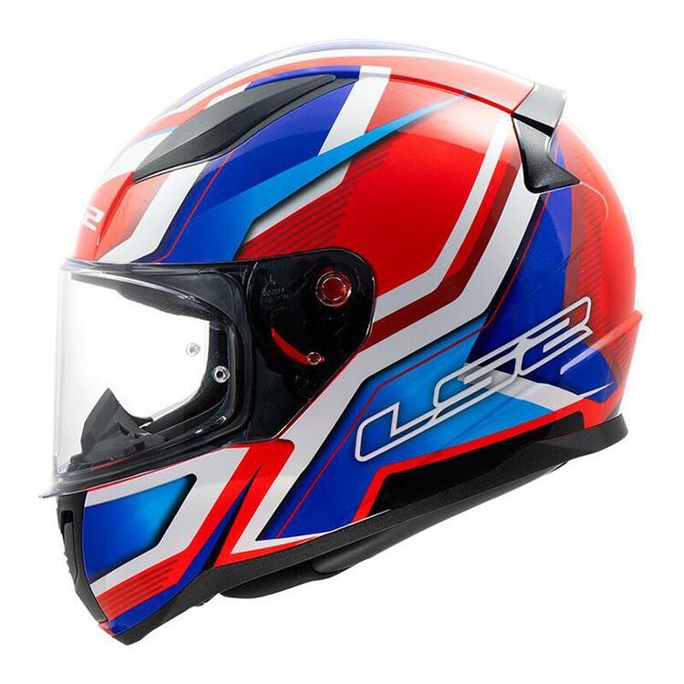 casco integrale LS2 FF353 Rapid 2 blu rosso