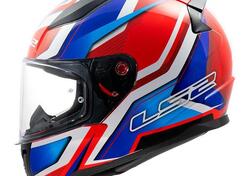 casco integrale LS2 FF353 Rapid 2 blu rosso