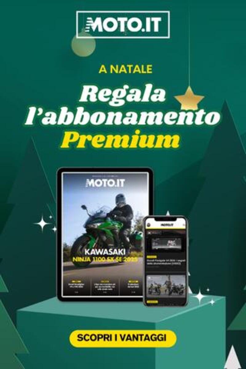 Natale 2024. 24 dicembre, un&#039;idea regalo al giorno per motociclisti: Moto.it Premium