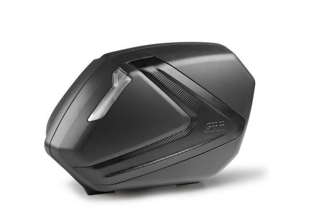 GIVI V37NNT Coppia di valigie laterali nere, con c