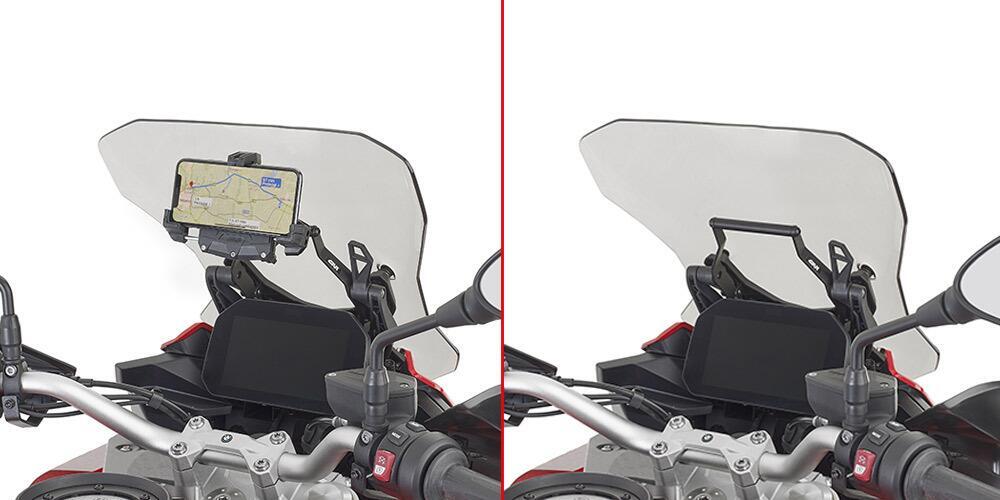 Givi FB5137 traversino per porta navigatore per BM