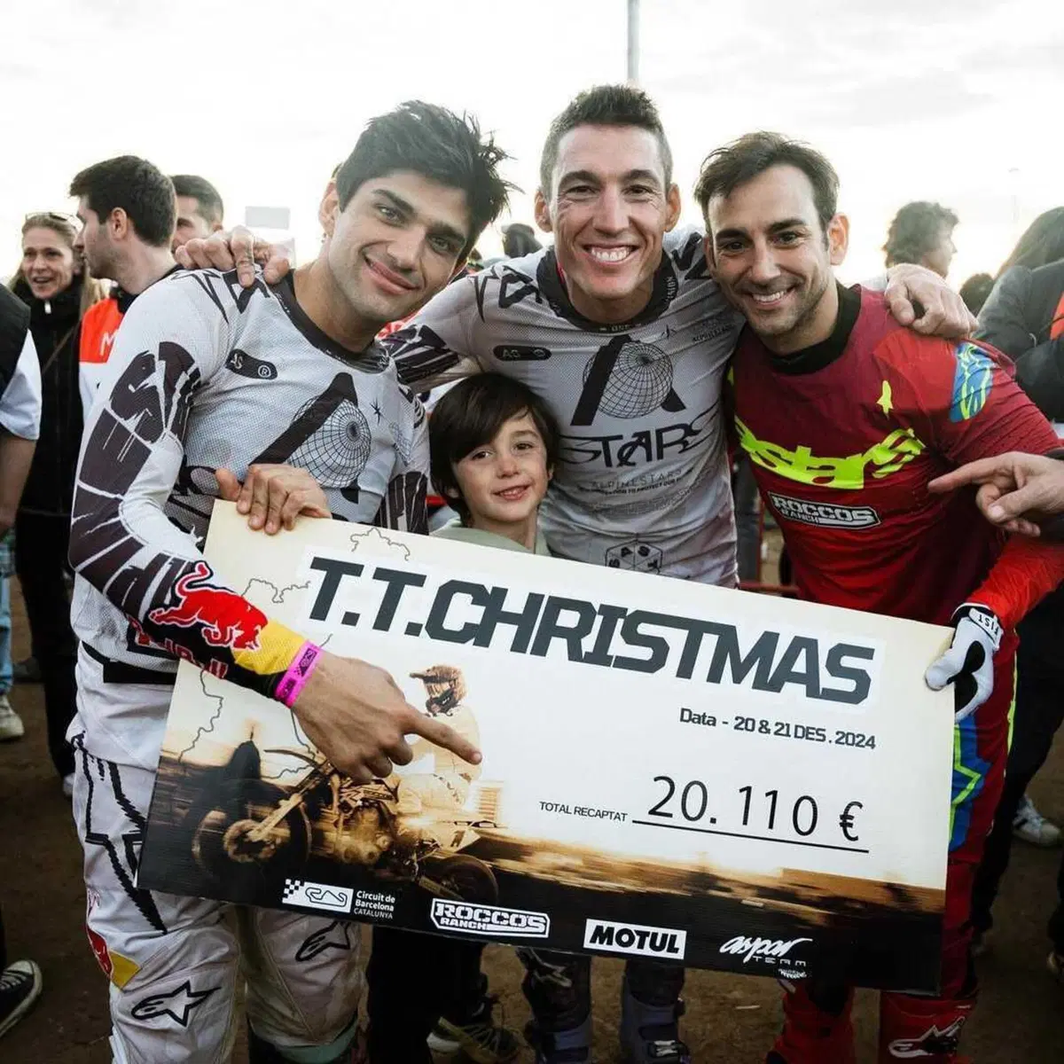 I Campioni della MotoGP a tutto gas al Rocco's Ranch per Valencia. Mamola, Checa, Espargarò, Martin, Acosta e moltri altri [VIDEO E GALLERY]