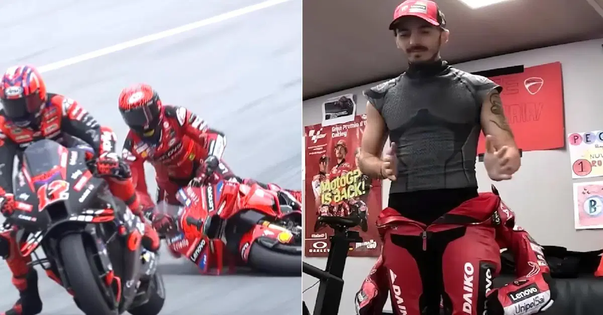 MotoGP 2024. Pecco Bagnaia: "Che cxxxo mi vieni davanti cos&igrave; in frenata?!" [VIDEO]