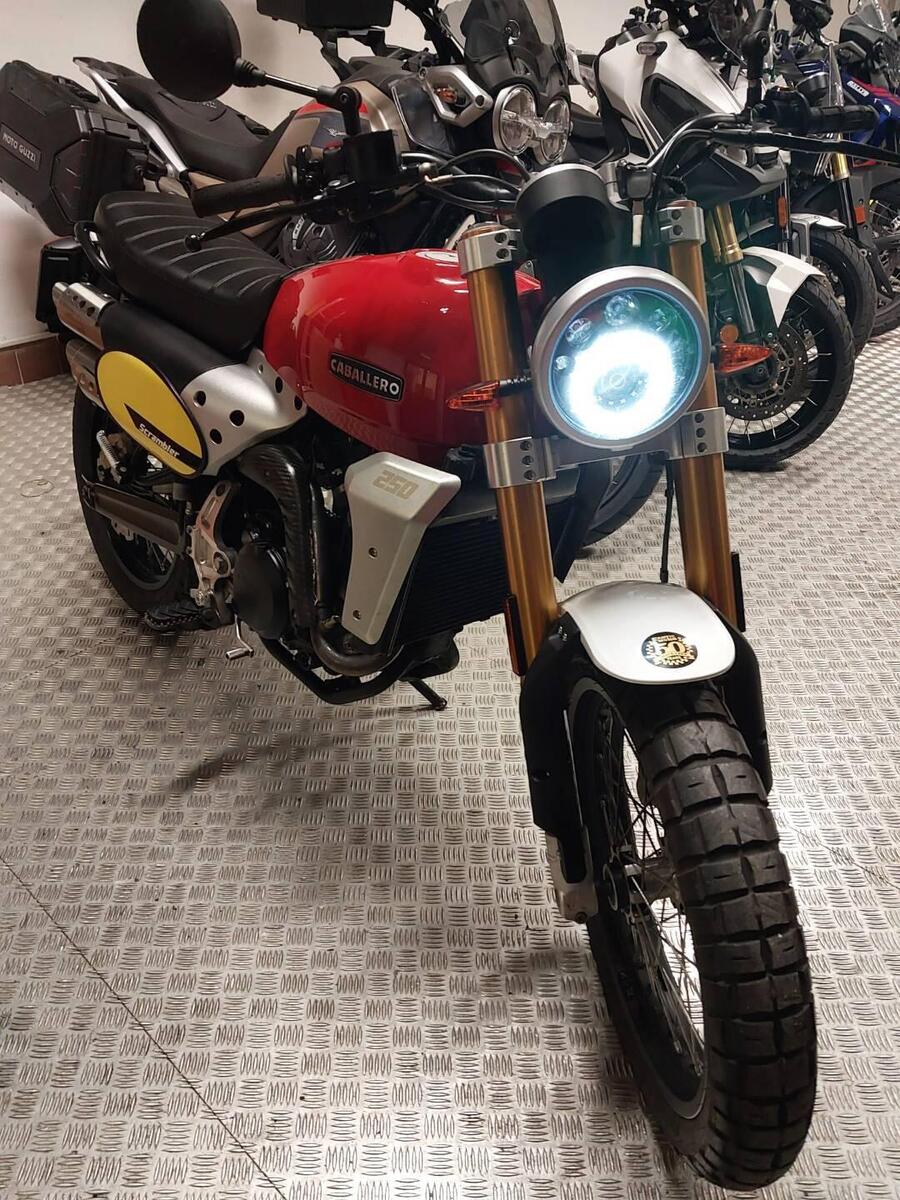 Protections Collecteurs Fantic Motor Caballero 250 Scrambler 4T (2018-2021) - Occasion - Pièce Moto