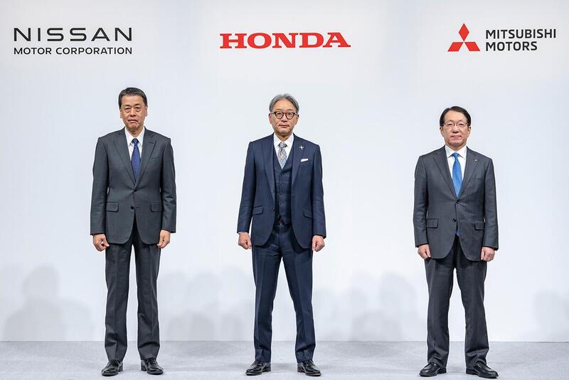 Honda, Nissan e Mitsubishi: partono le trattative per la fusione