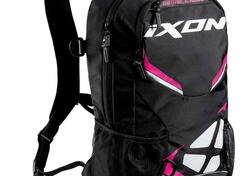 Zaino moto Ixon R-TENSION 23 nero bianco fucsia