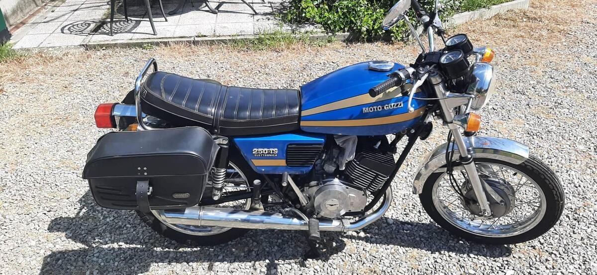 Autocollants électroniques Série Pour Moto Guzzi 250 TS - Neufs, Origine Italie