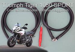 Triumph Tiger 1050 SPORT Cavi alimentazione Batte