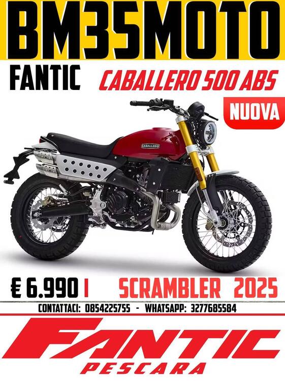 Fantic Motor Caballero 500 Scrambler (2025)