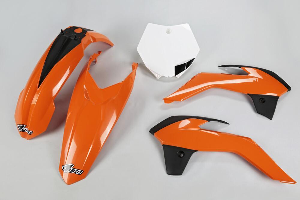 Kit plastiche moto UFO Ktm SX 85 13-17 colore orig 