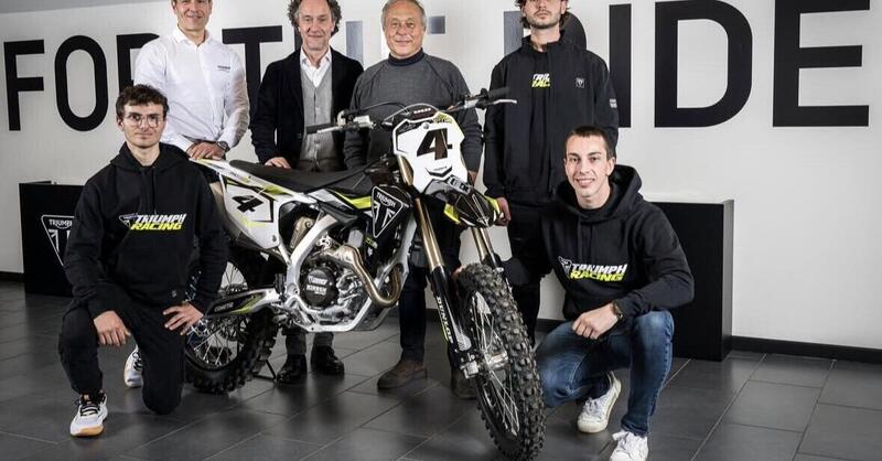 Nasce il Triumph Motorcycle Italia Racing, in partnership con Jolly Enduro Team