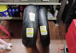 coppia gomme moto nuove pirelli diablo supercorsa