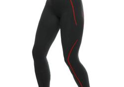 Pantaloni termici moto donna Dainese Nero Rosso