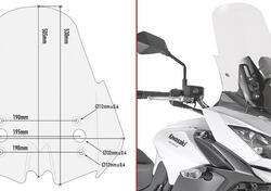 Cupolino Givi D4122ST KAWASAKI Versys 650 (17-20)