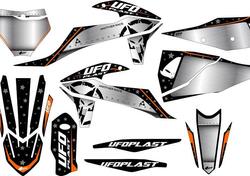 Kit grafica Ufo Stardust per Ktm Nero UFO 