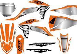 Kit grafica Ufo Stardust per Ktm Arancione UFO 