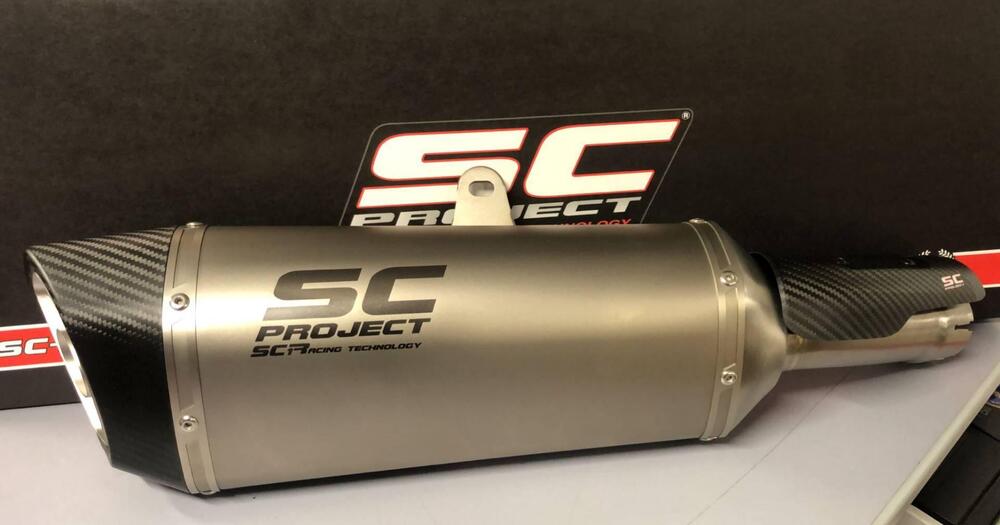 SCARICO OMOLOGATO SC PROJECT PER HONDA HORNET 750. SC-Project Exhaust