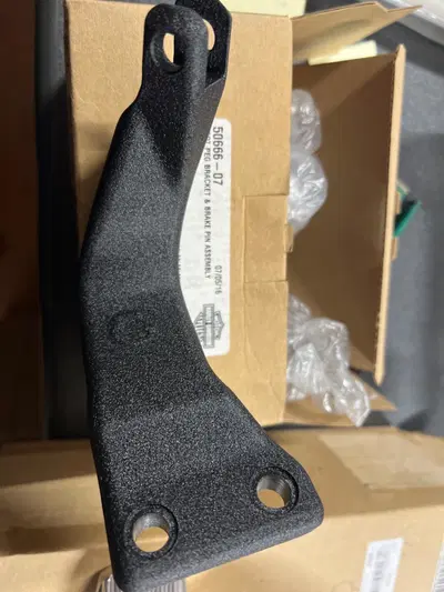 Staffa pedale freno posteriore Harley Dyna fxdb 10 Harley-Davidson