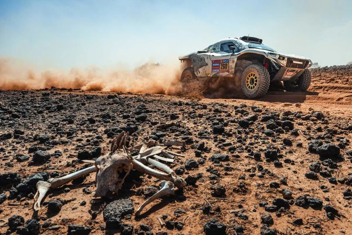Dakar 2025. T4, Al Ula, Marathon, « Michelangelo » Sanders e Prince Al Rajhi [VIDEO] (24)